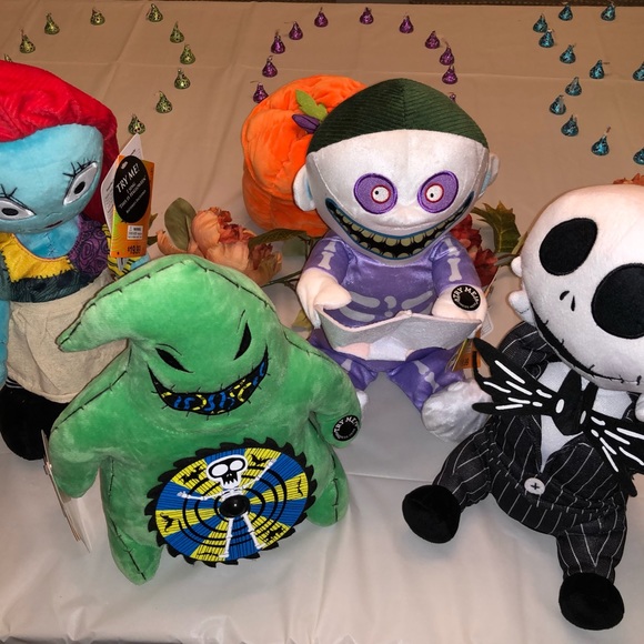 Disney Other - Nightmare Before Christmas Animated Plush Set